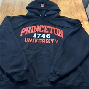 Princeton University Black Hoodie size 2XL Champion